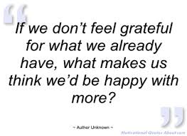 gratefulness