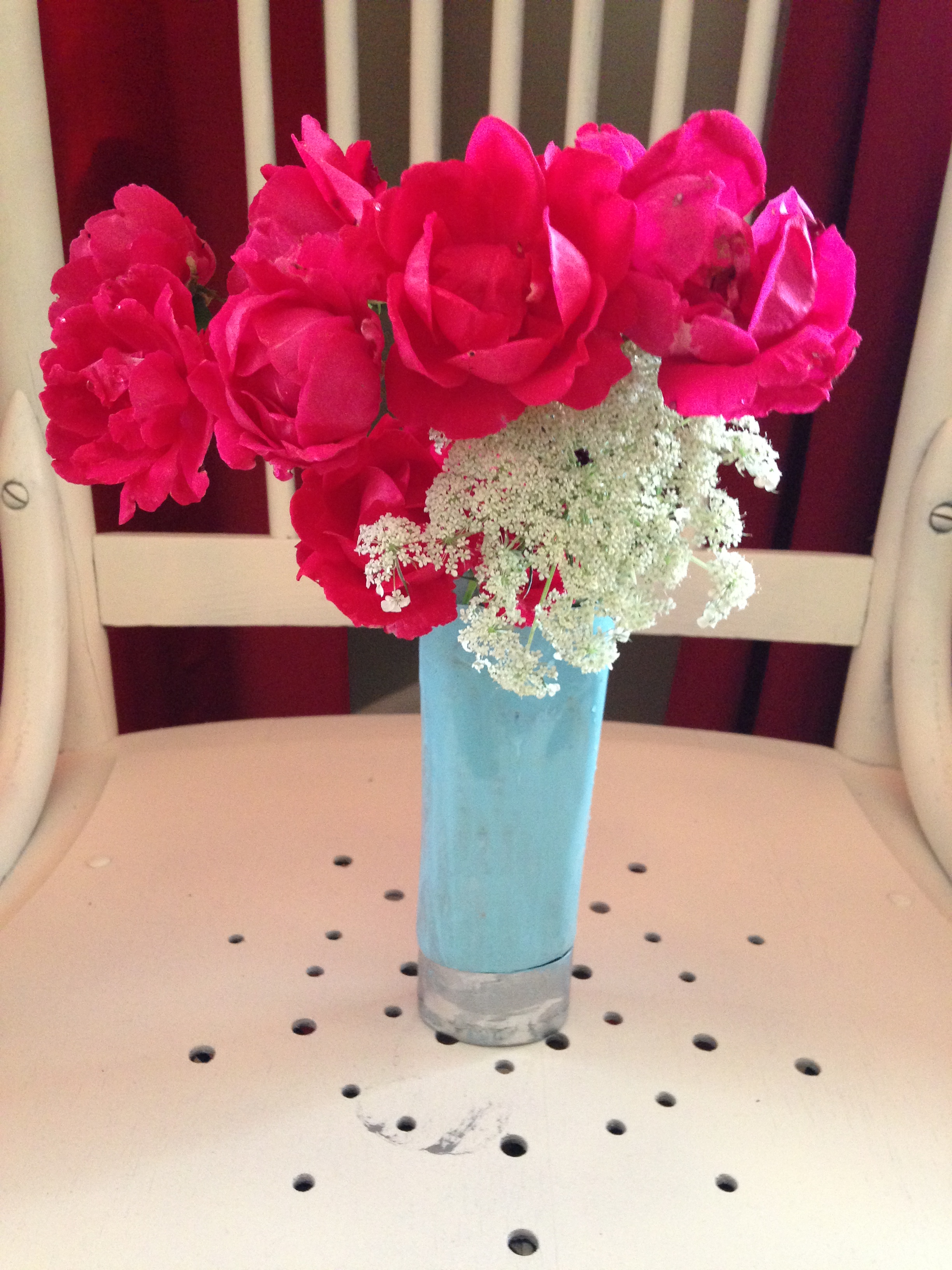 sunscreen vase/diy