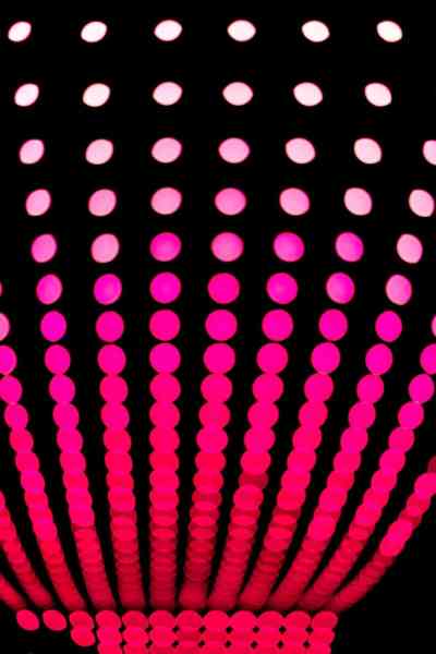pink and red polka dot pattern artwork/connecting the dots