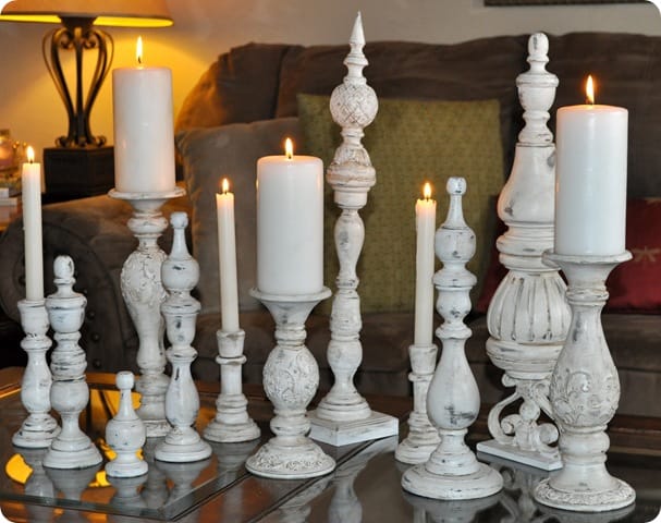 candlestick display