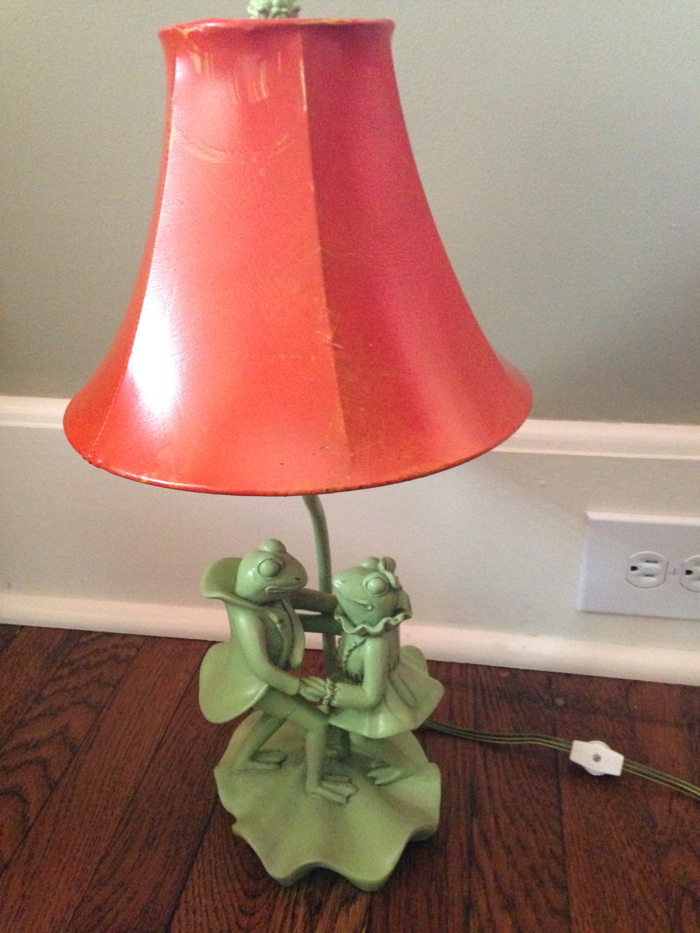 orange lamp