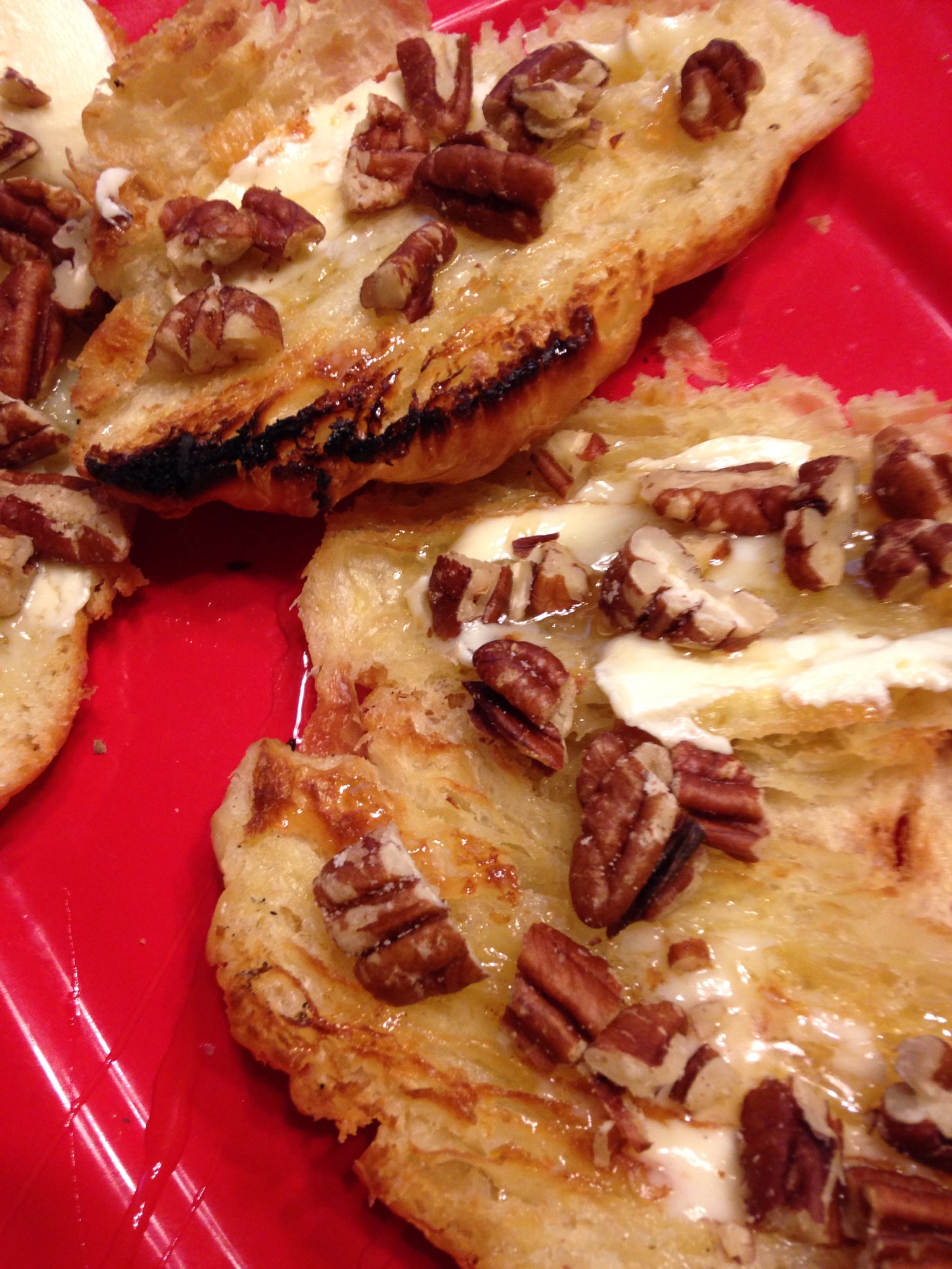 honey/nut croissants.