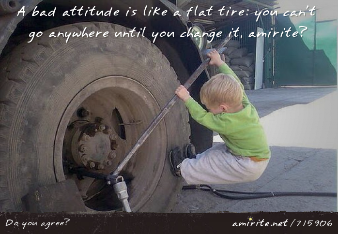 changing my attitudes