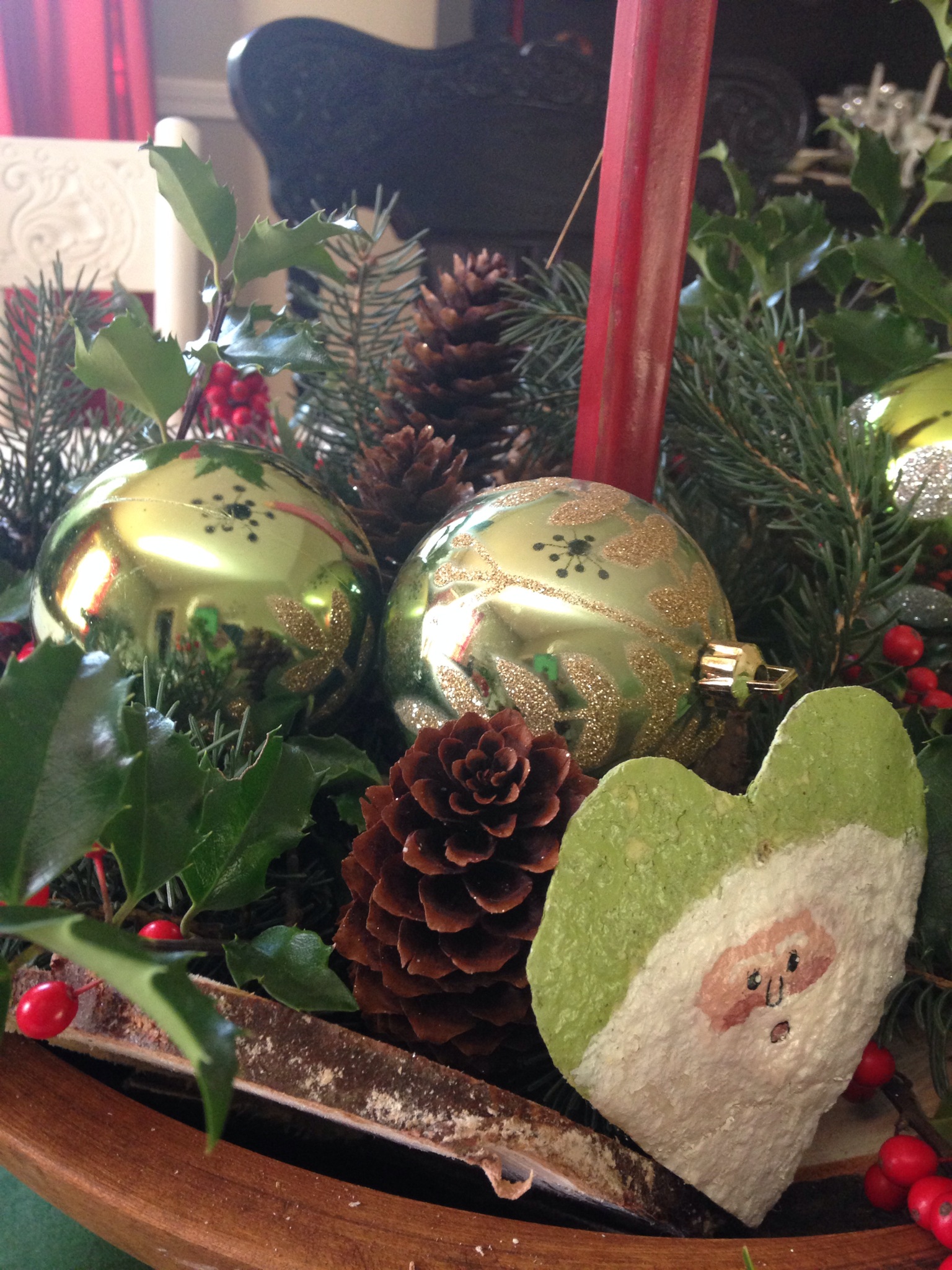 Christmas decorating