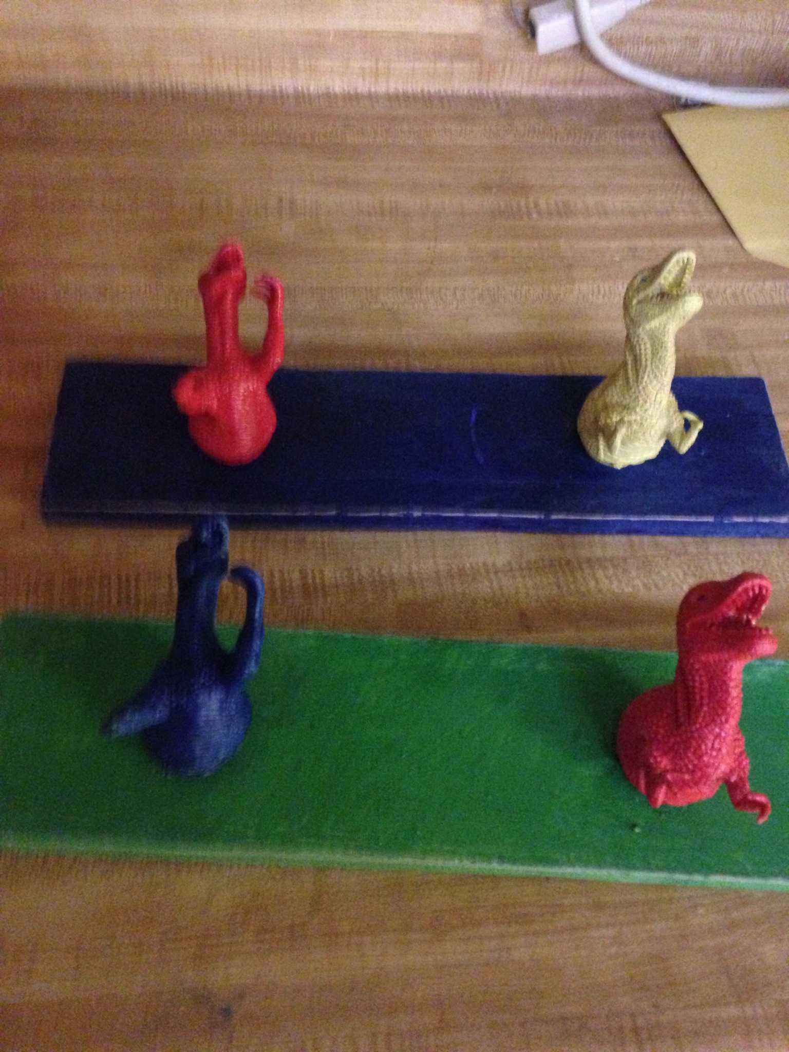 dinosaur coat rack