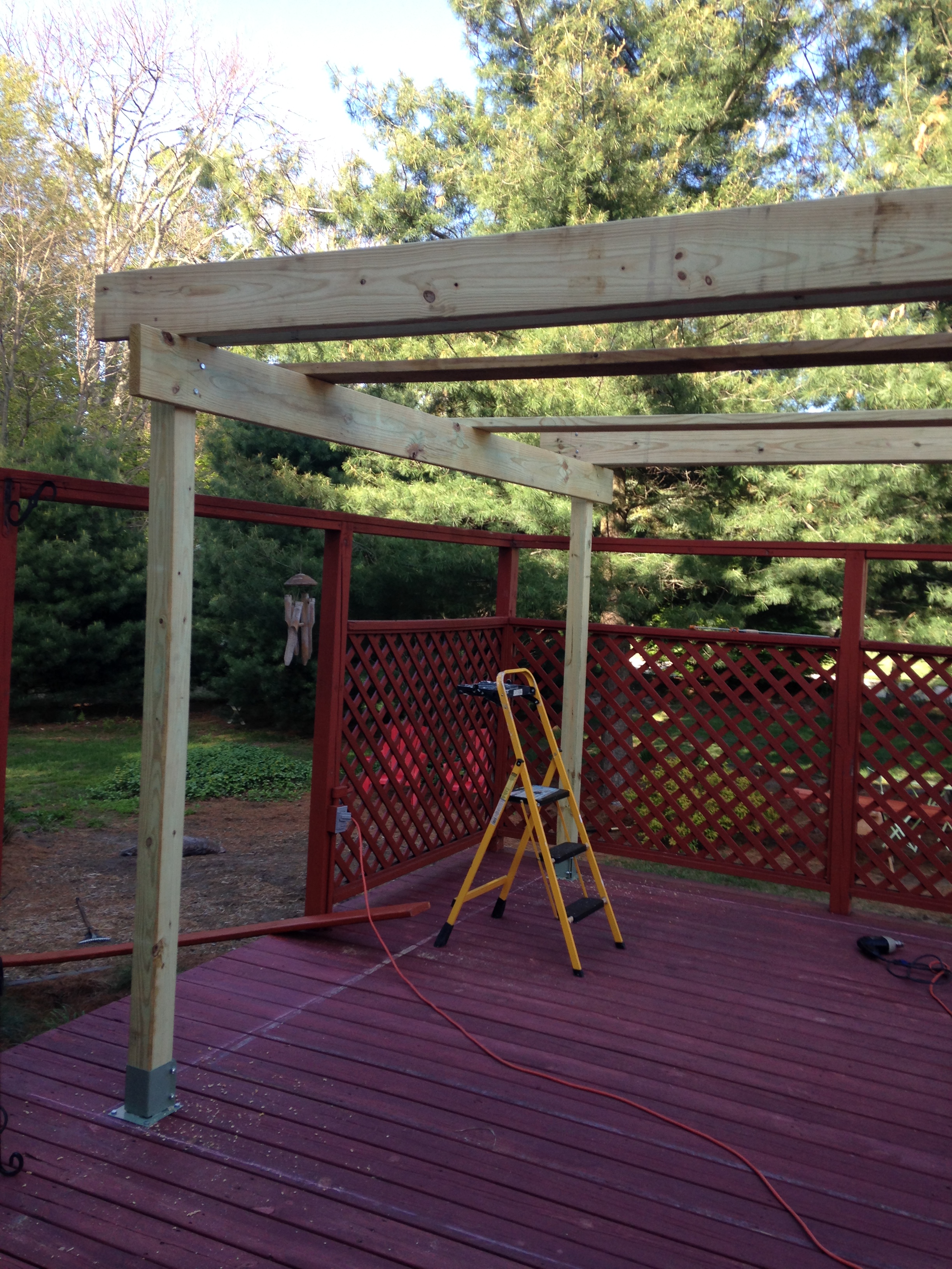 Building a pergola