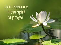spirit of prayer