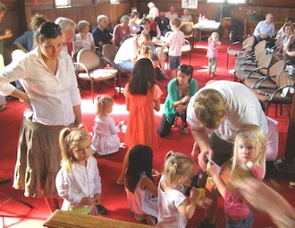 young families in church