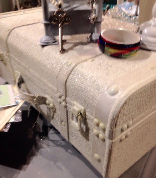 sparkle suitcase