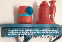 DIY/blue shelf | goodthoughtsgoodlives DIY/blue shelf