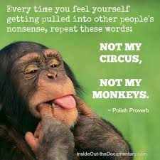 not my circus, not my monkeys
