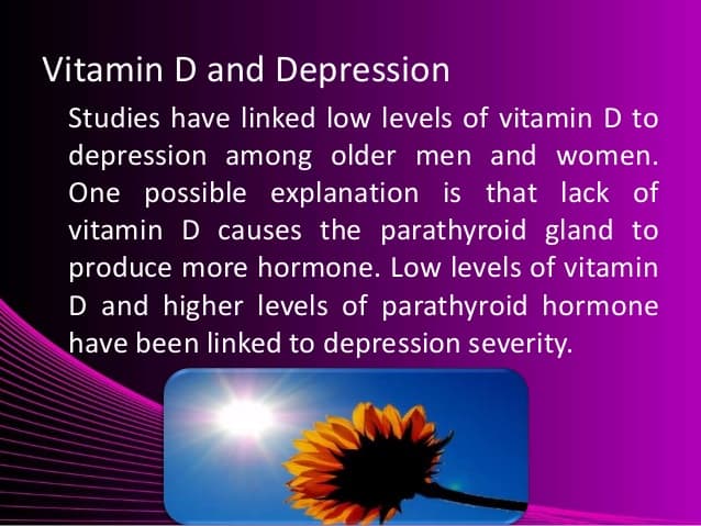 depression and vitamin D