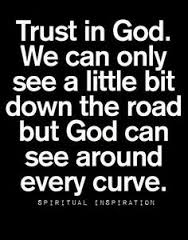 trusting God/fear