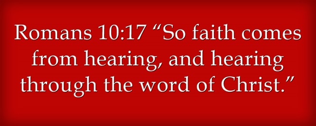 faith comes by hearing | goodthoughtsgoodlives faith comes by hearing