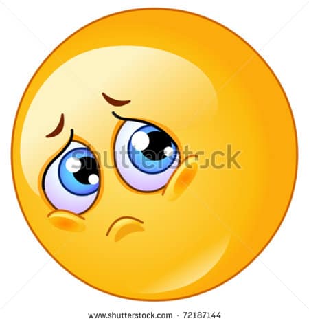 sad face