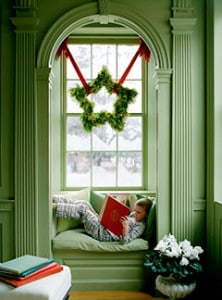 The Stellar Wreath, a departure from the traditional round form, is one star that’s sure to shine.