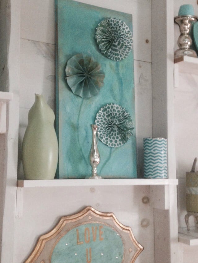 paper flowers/bunkhouse