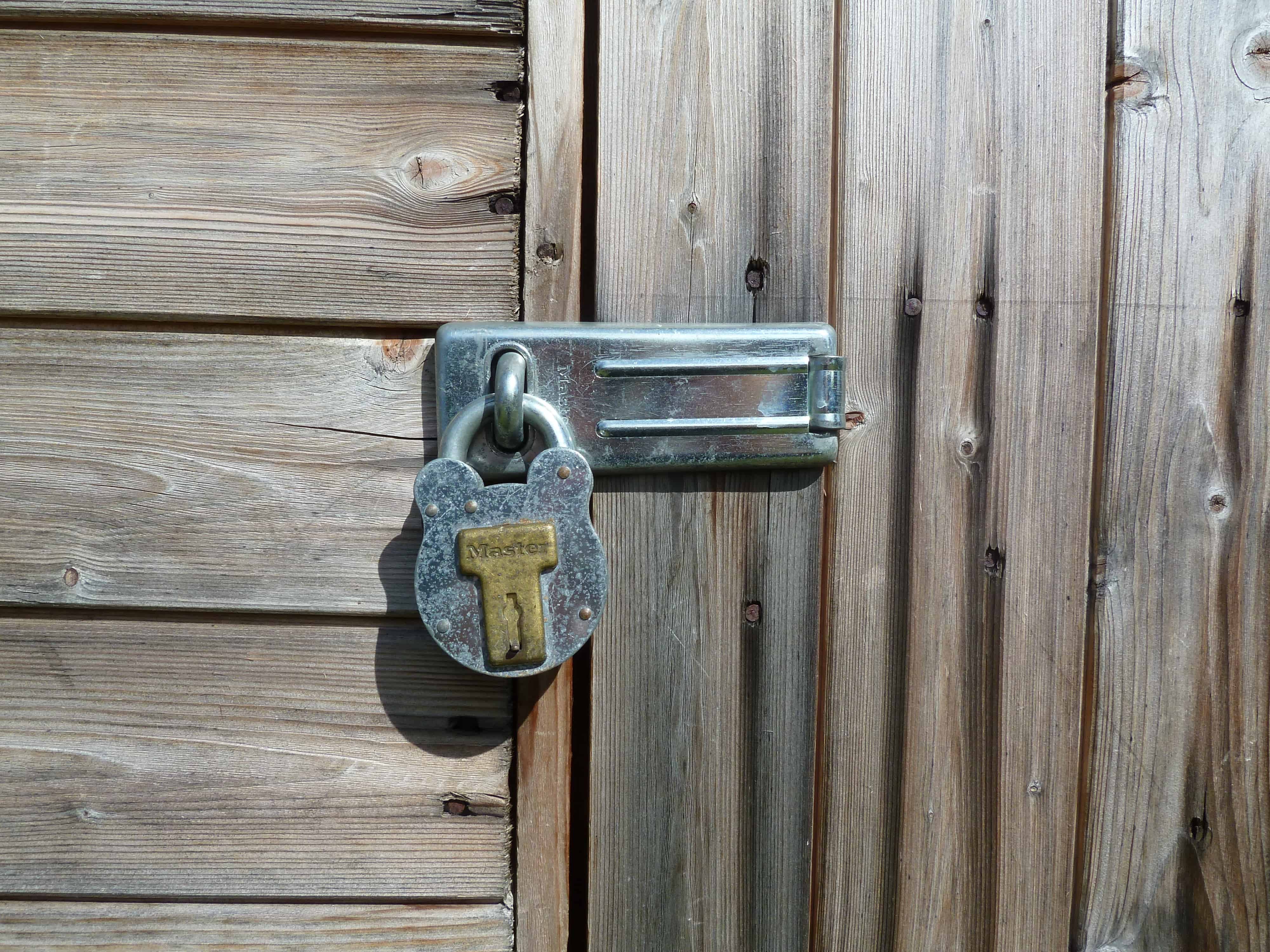 locked door