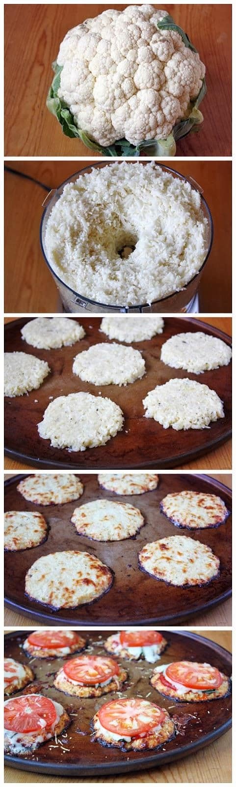 Fried cauliflower patties