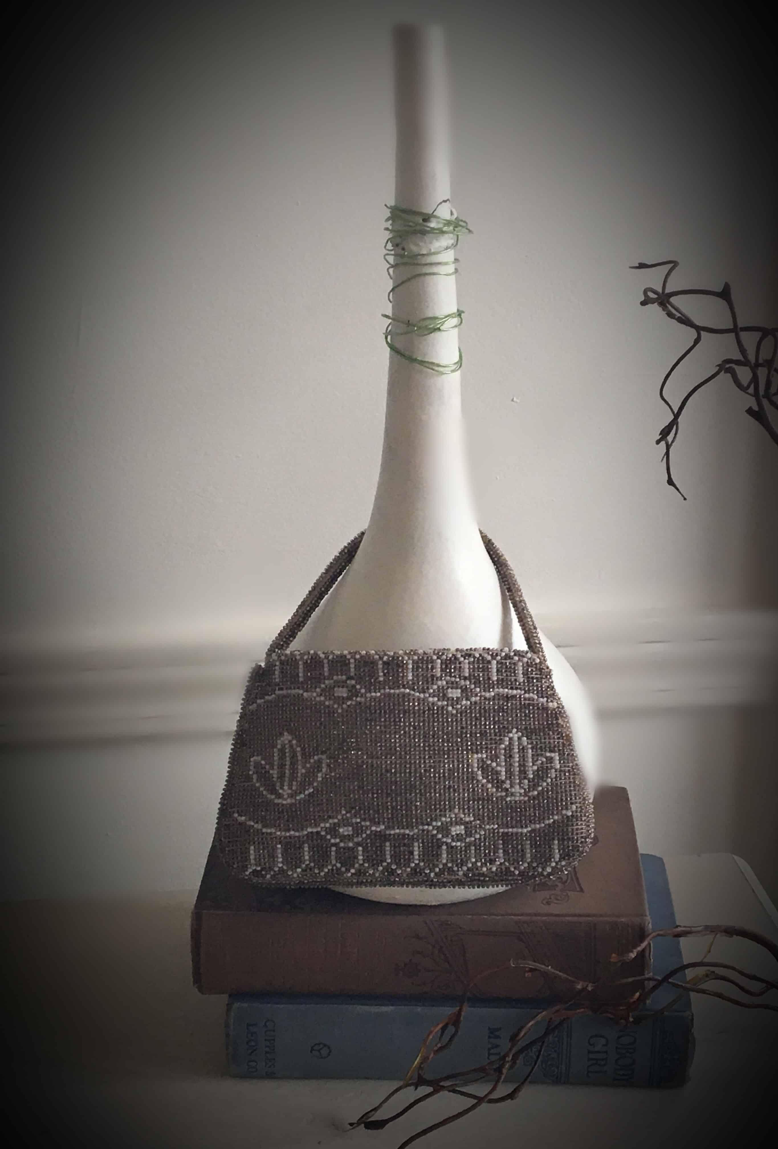 antique purse/decorating