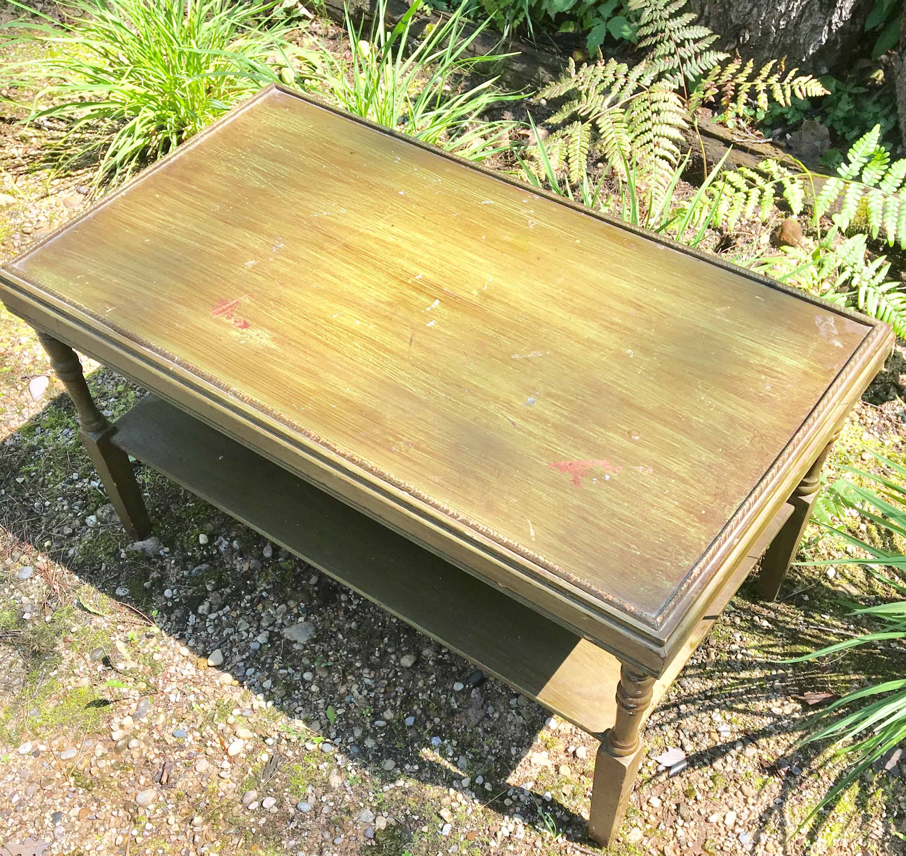 garage sale coffee table