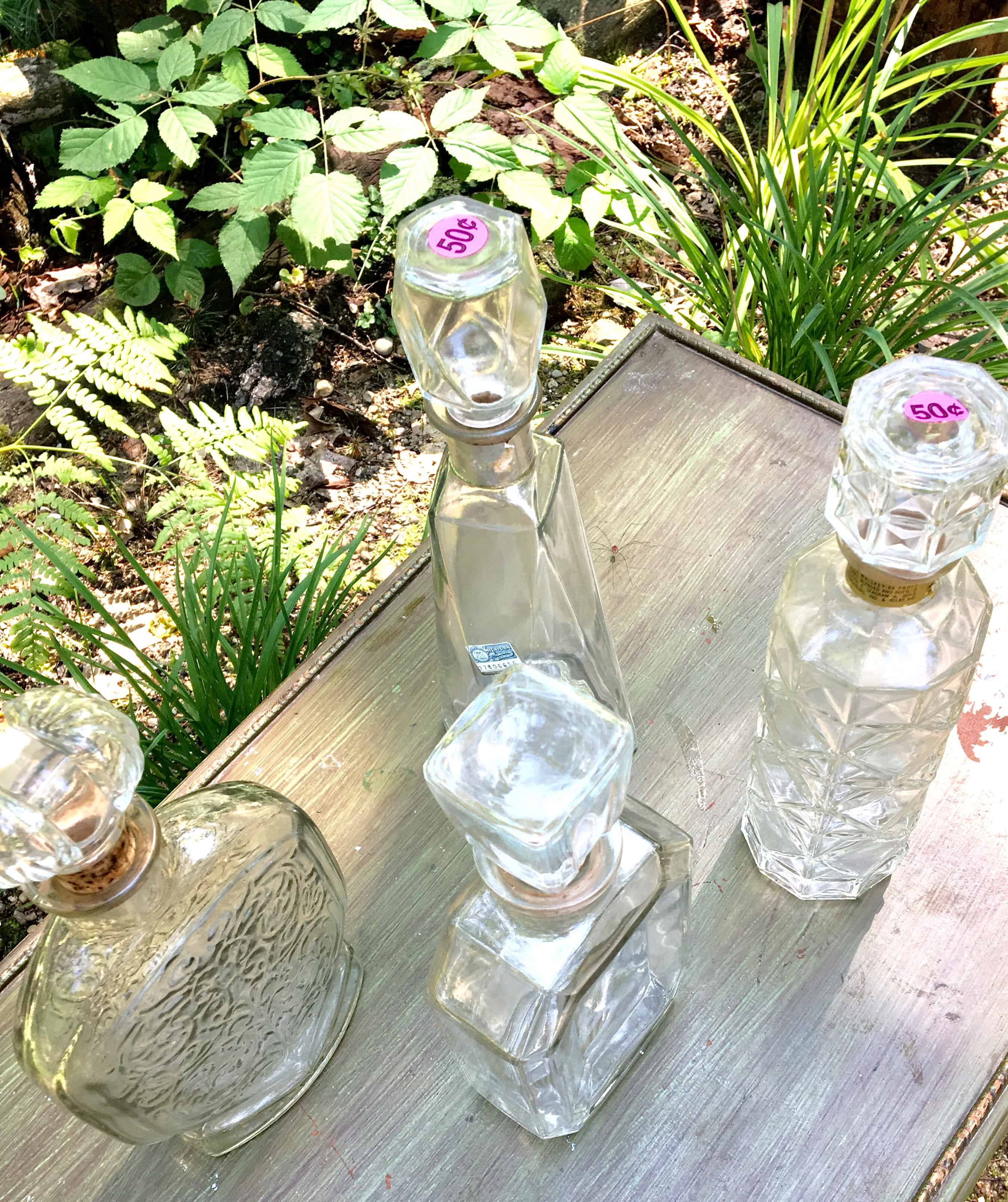 glass decanters
