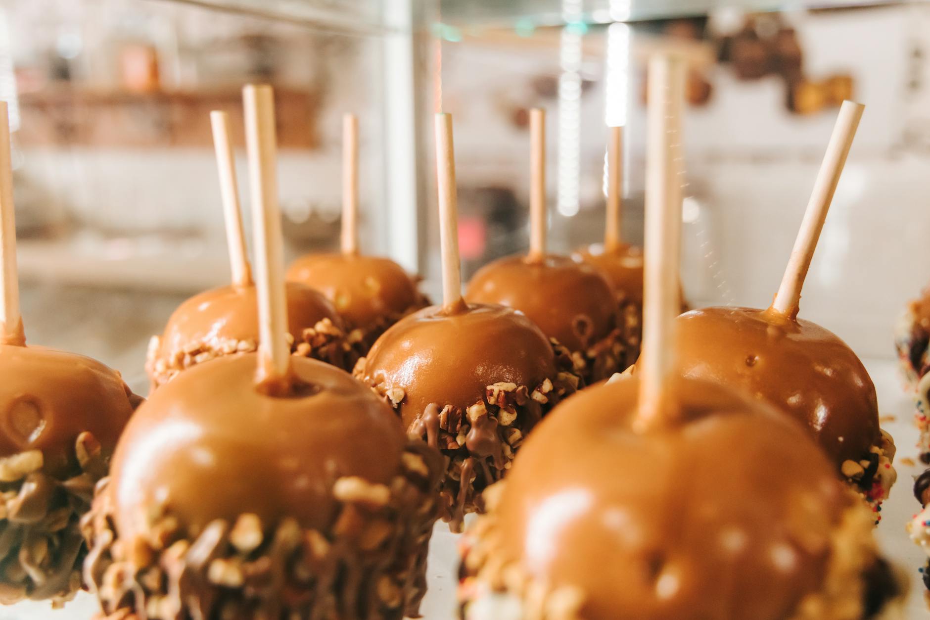 caramel apples/fall
