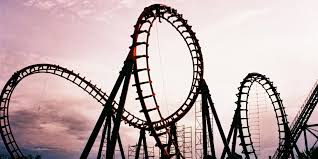 roller coaster/depression is like a roller-coaster ride