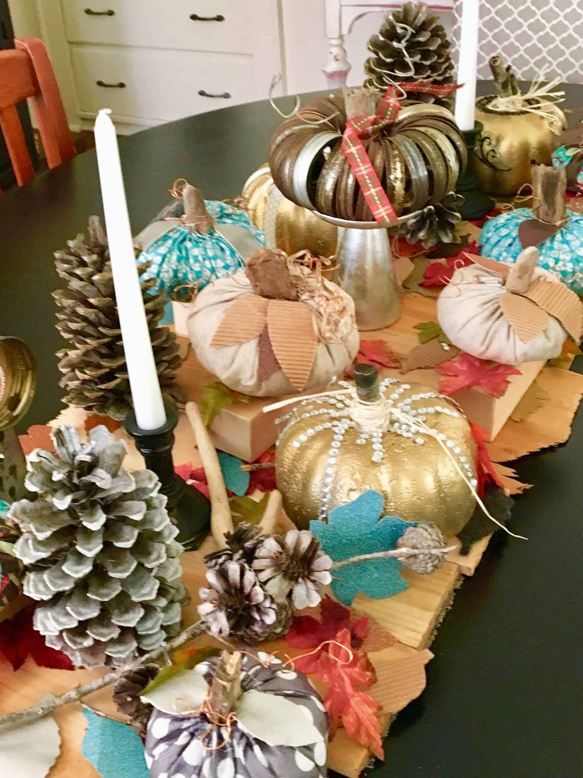 DIY/autumnal dining room