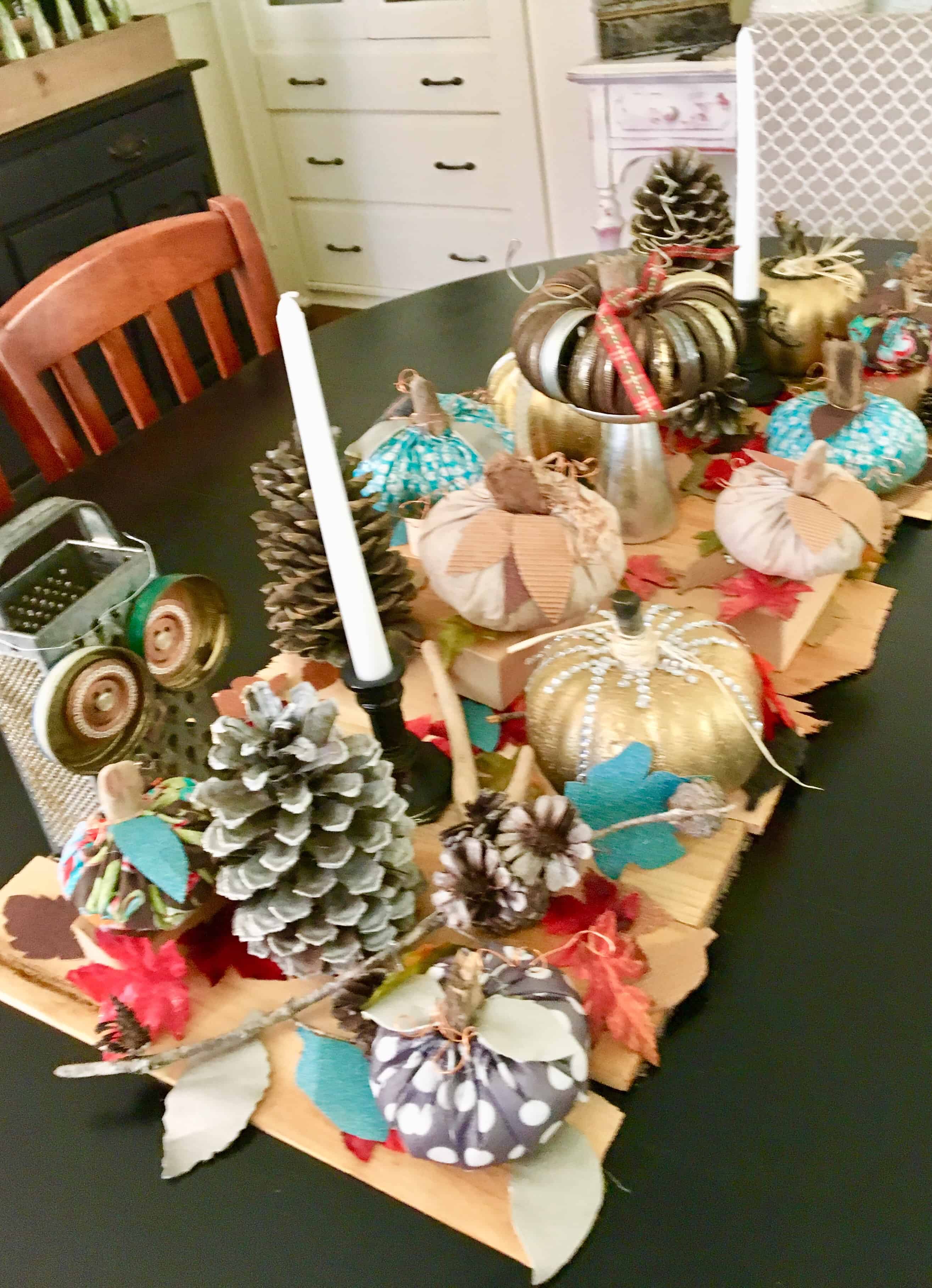 autumnal dining room