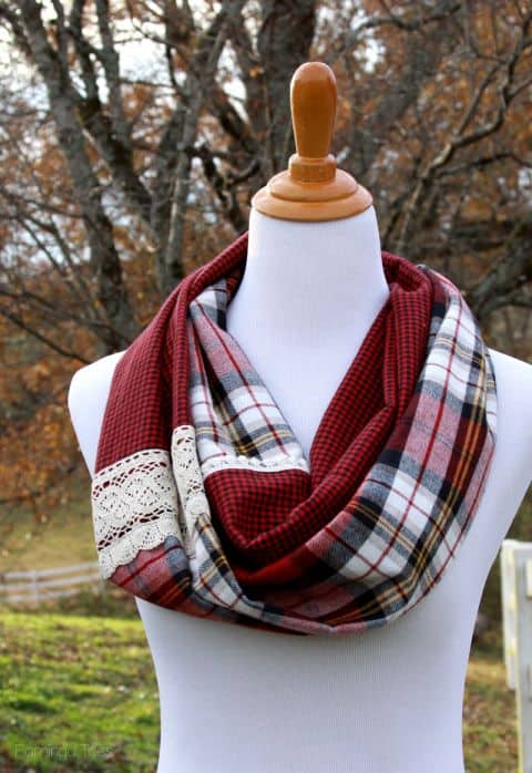 Flannel scarf