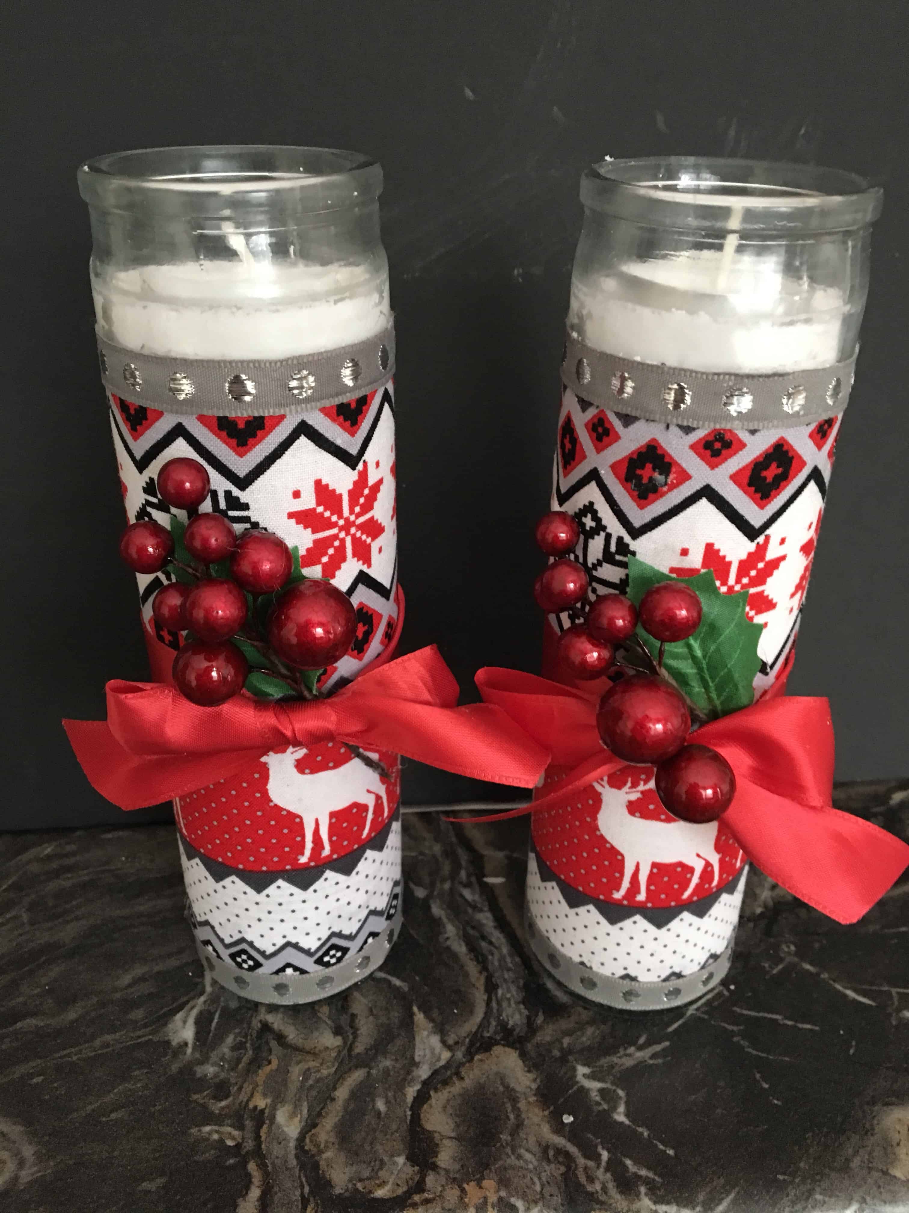 Christmas candle craft/2017
