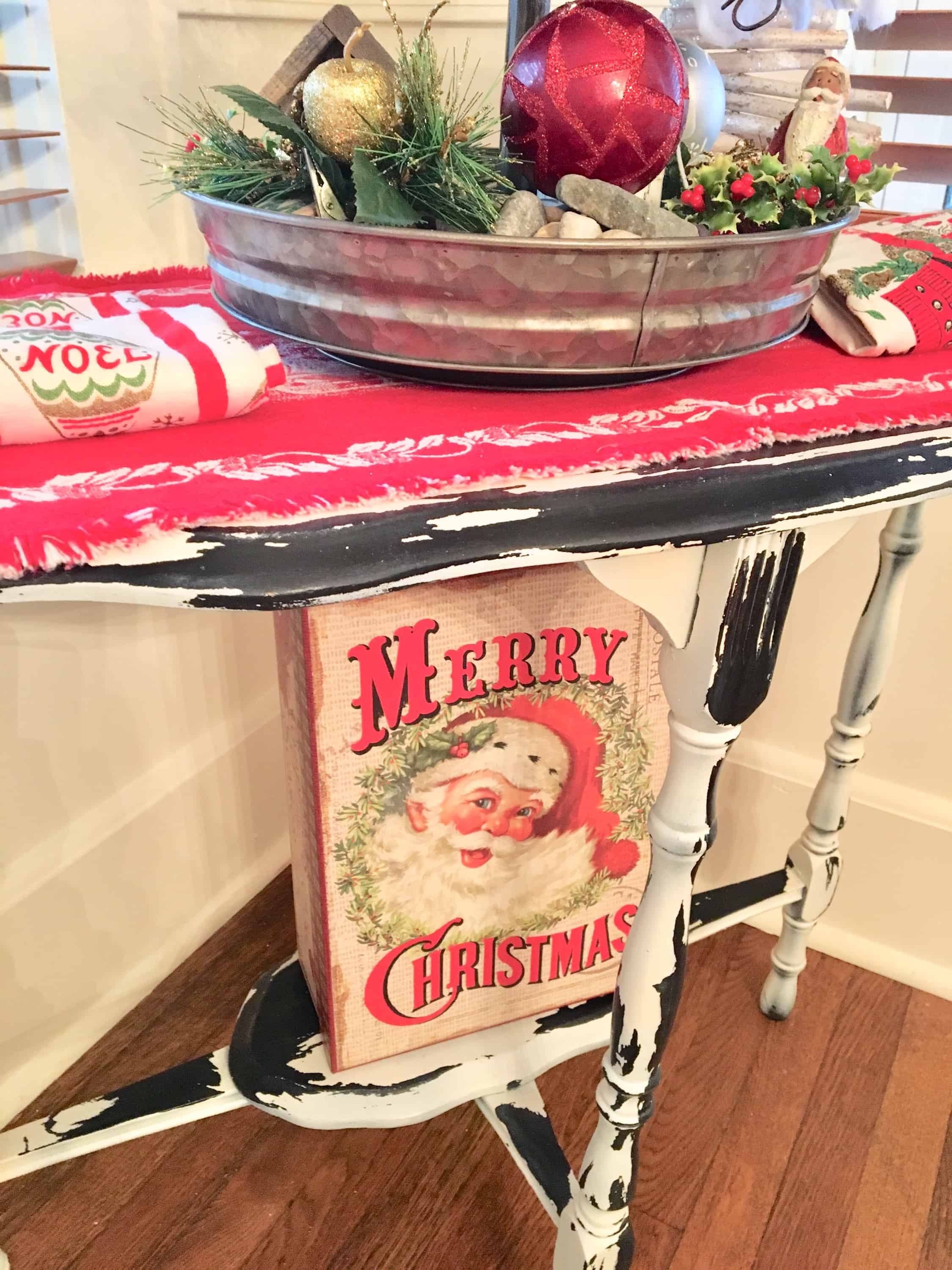   Dining room,  Christmas 2017