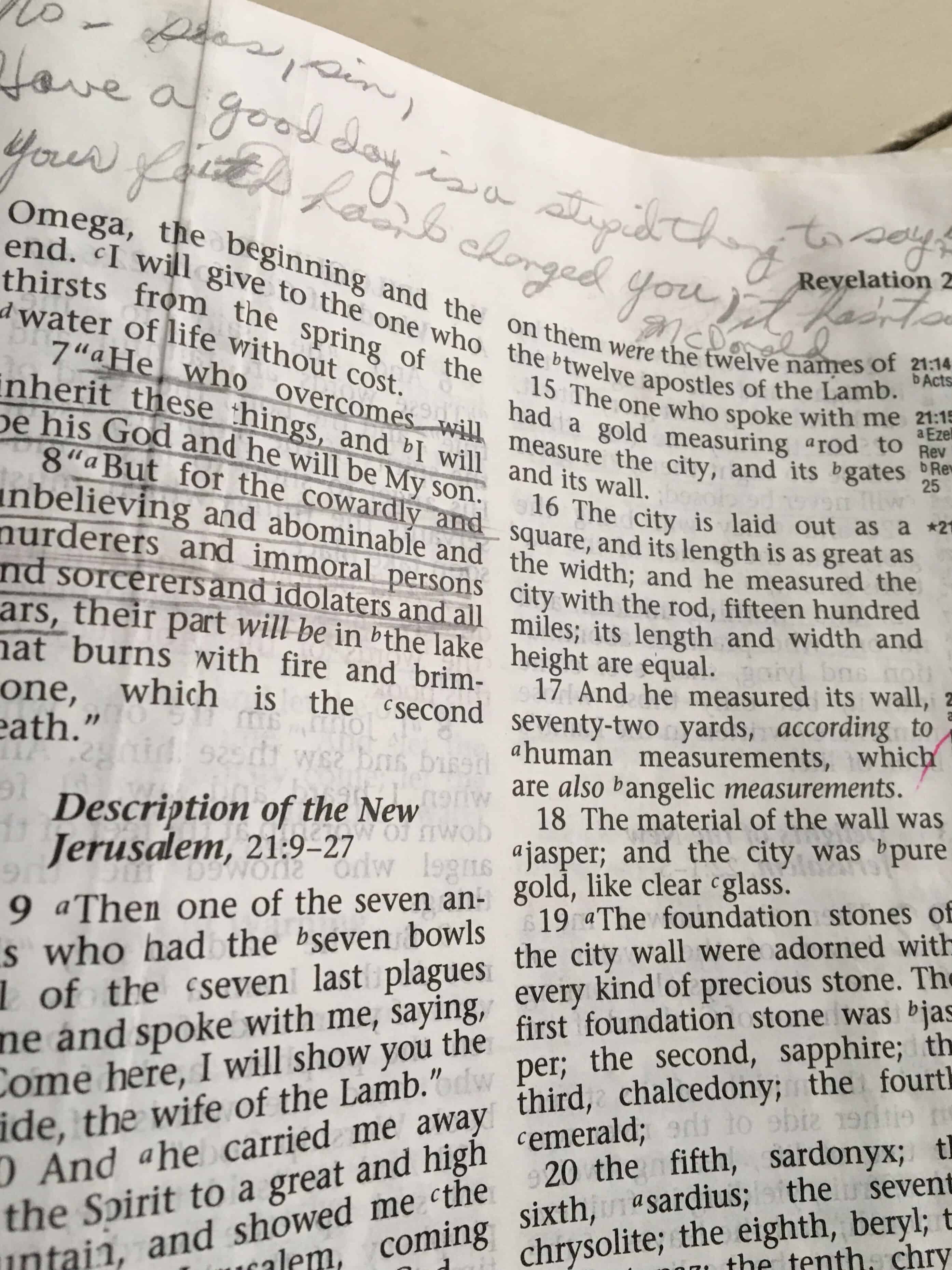 saved you, changed you