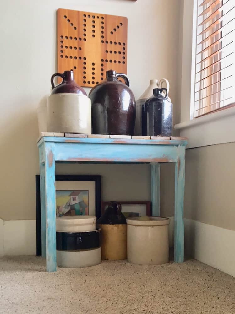 upstairs hallway/DIY