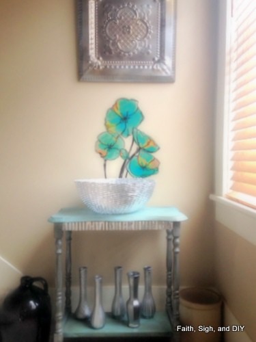 small painted table/DIY