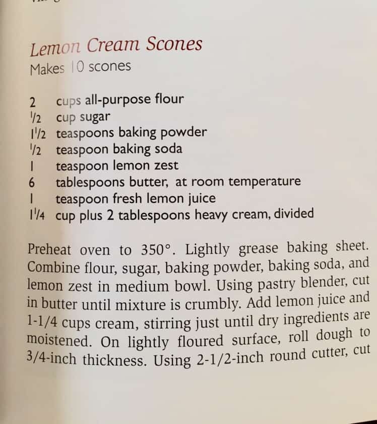 lemon scones/knowing God is like following a recipe