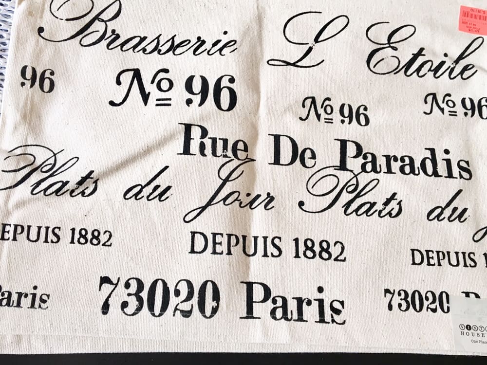 placemats into pillows/DIY