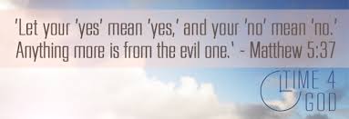 let your no be no/inspirational