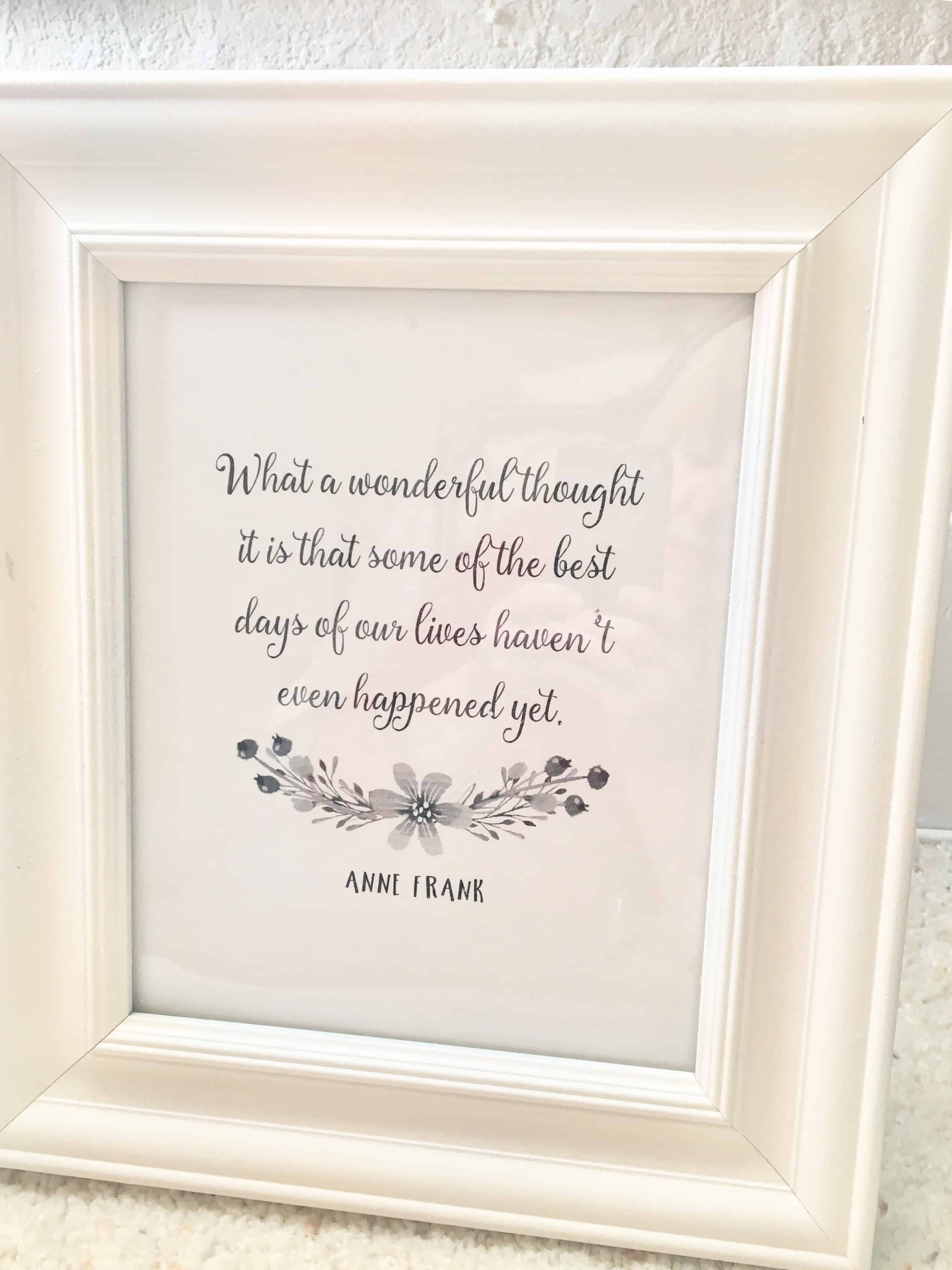 Anne Frank/inspirational