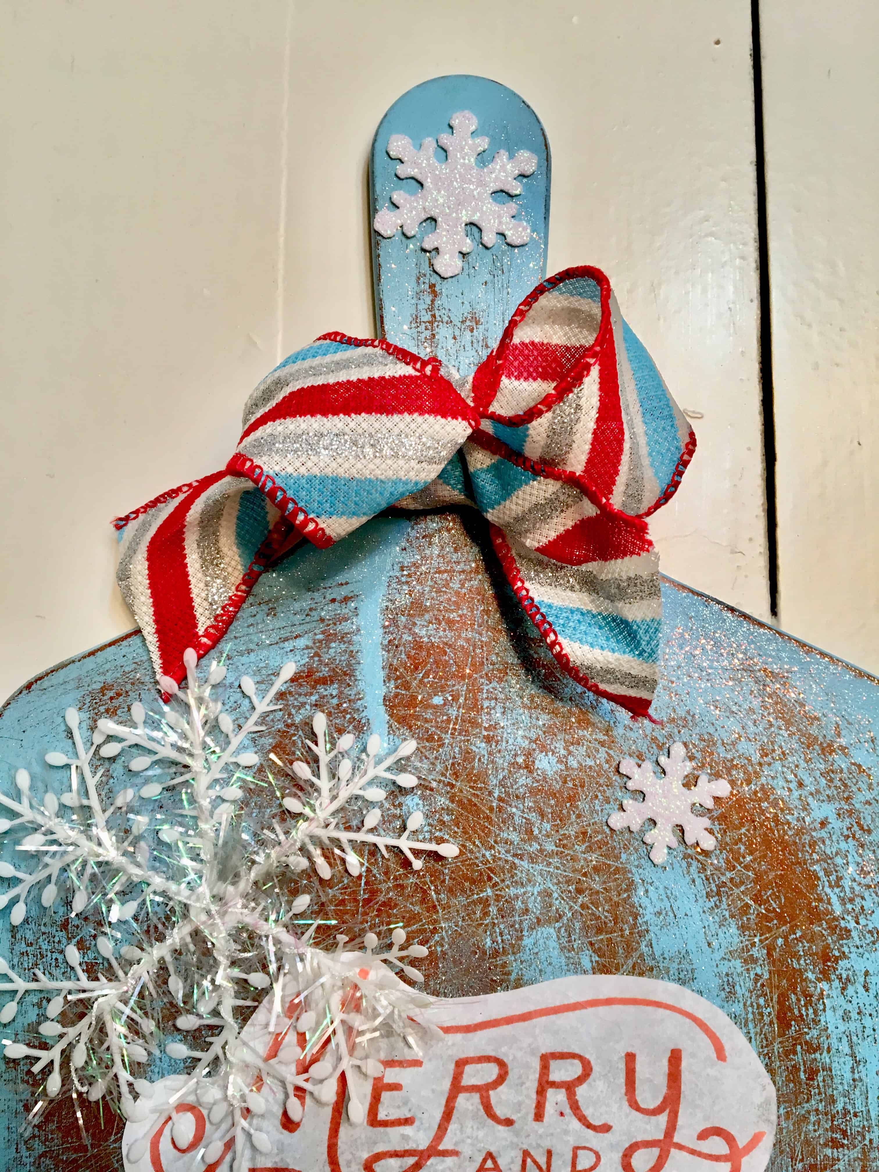 bread board art/DIY/Christmas