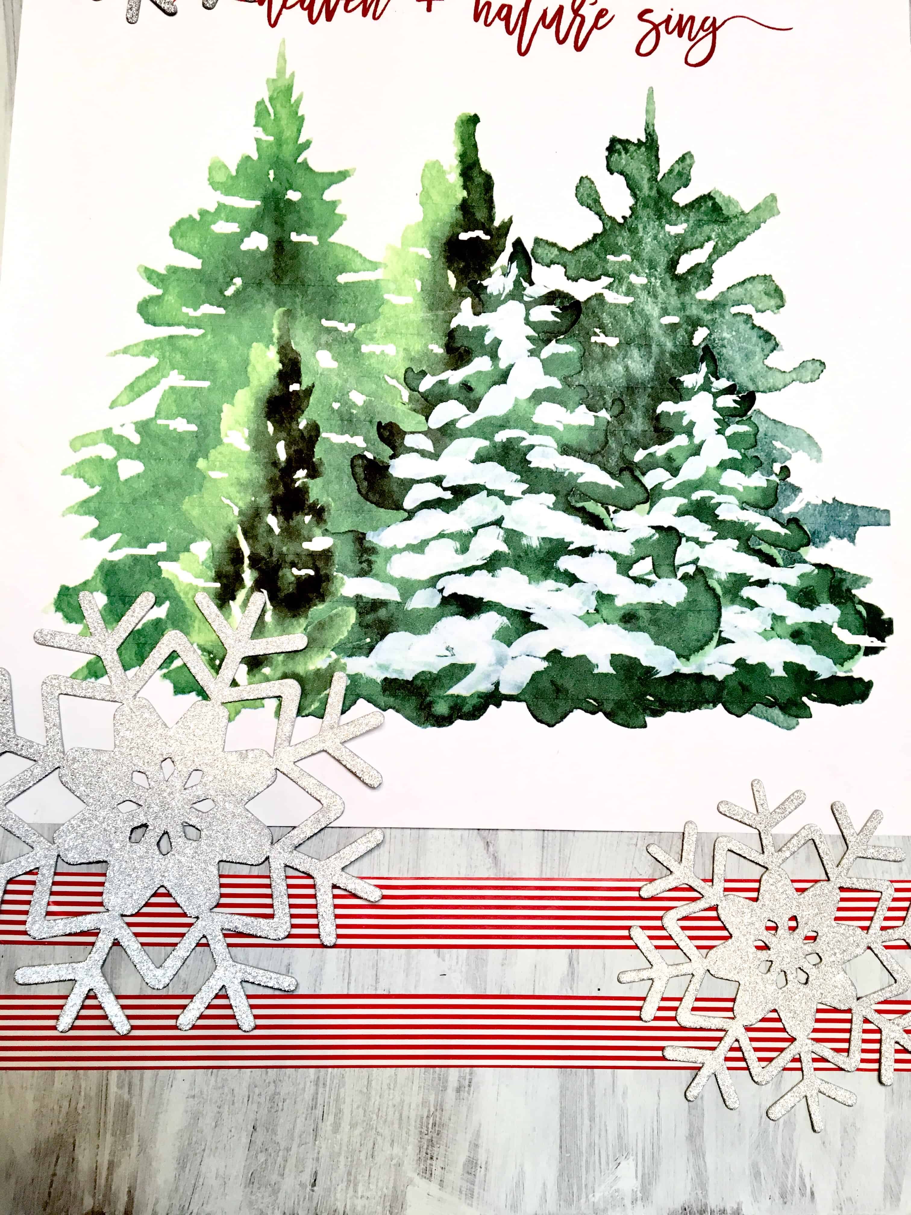 bread board art/DIY/Christmas