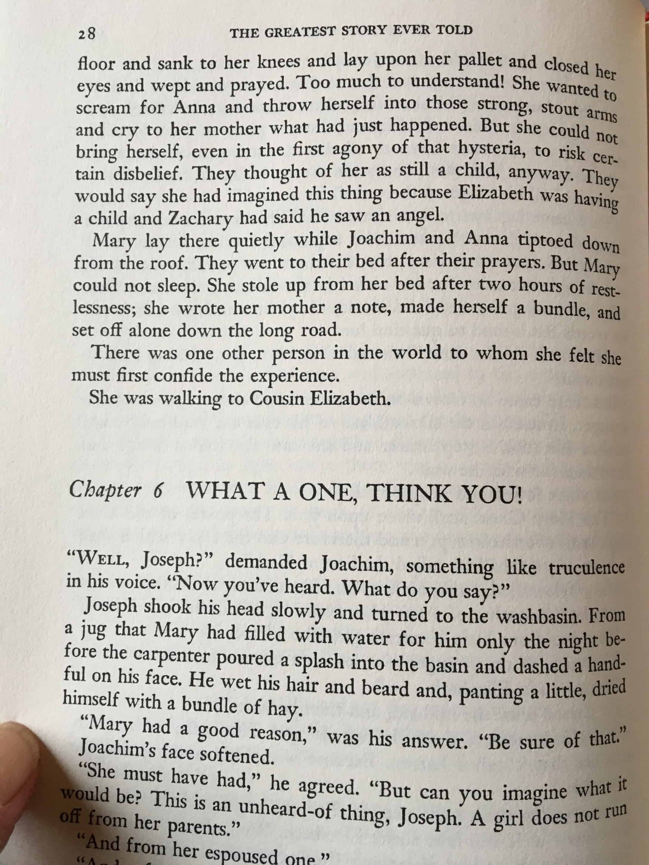 Greatest story ever told/Christmas/faith