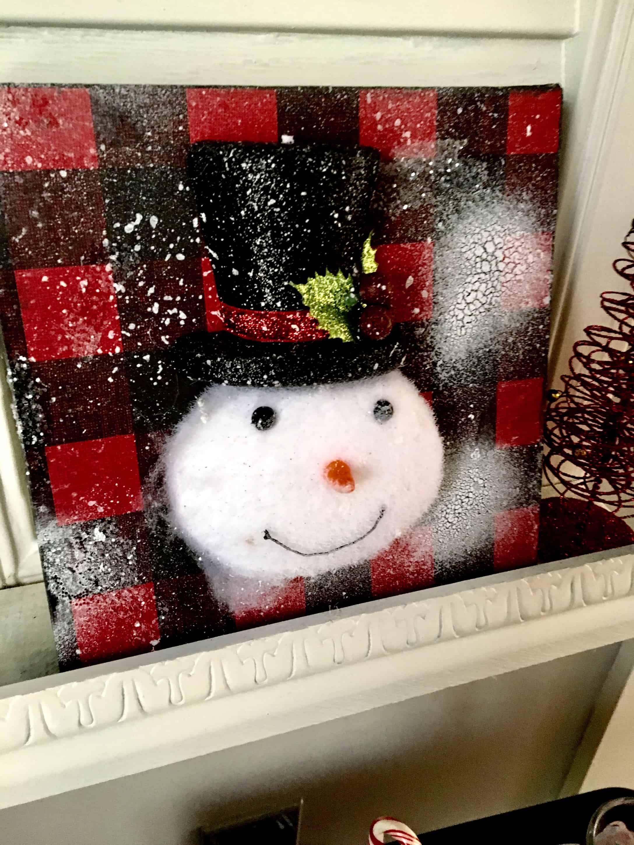 Christmas DIY/Dollar Tree/Snowman head