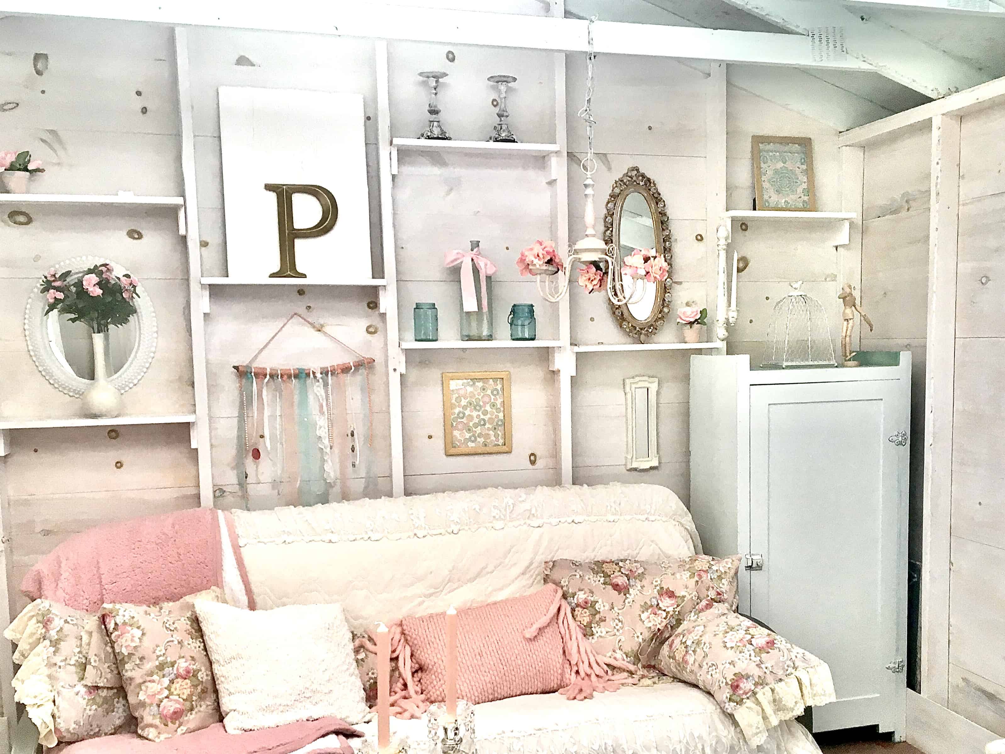 she-shed interior/envy and dissatisfaction