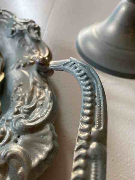 dining room table centerpiece/DIY/painted tray