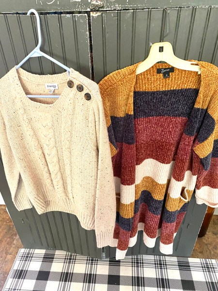 sweaters/bargain sweater haul