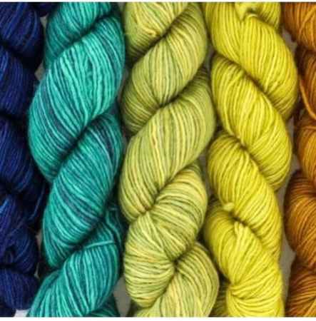 picture of colorful yarn/depression responds well to creativity
