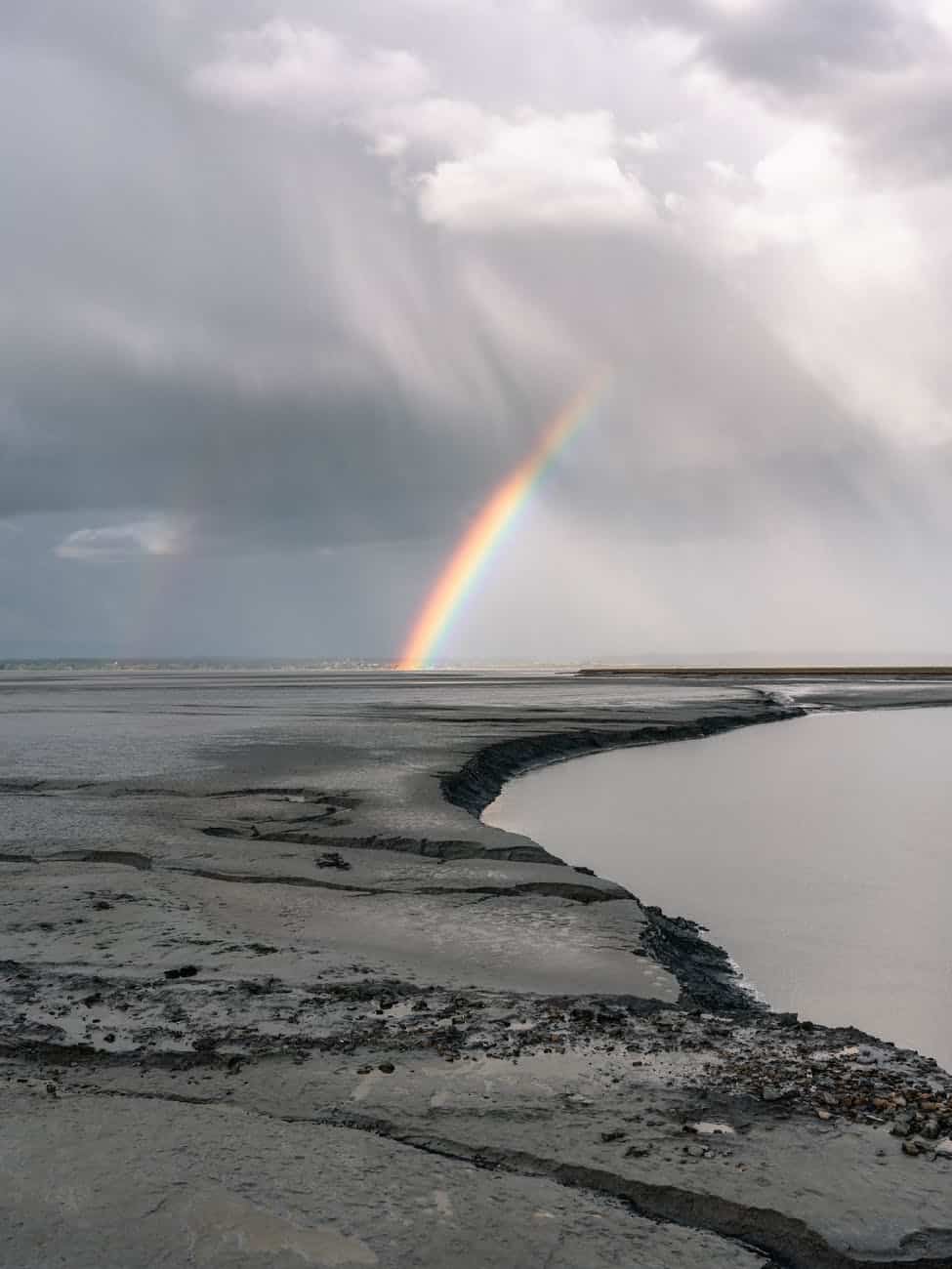 rainbow over sea/hope