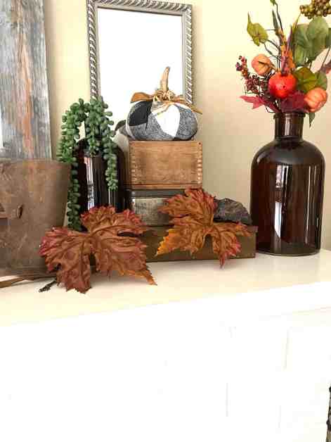 IMG_8616 | goodthoughtsgoodlives mantle/fall decorating